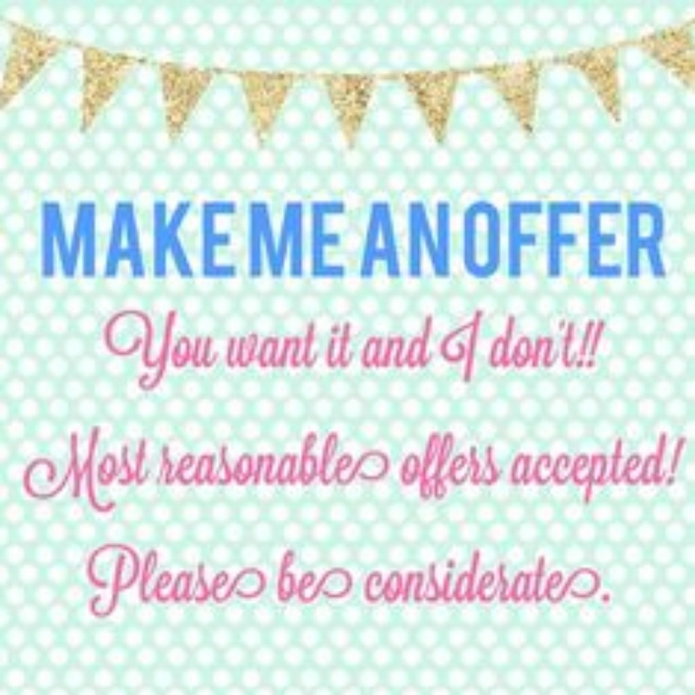 Reasonable offers considered